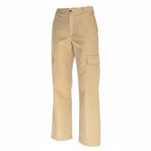 XS Cargo Pants Beige 2 High Rise Straight Trouser Work Casual Dress